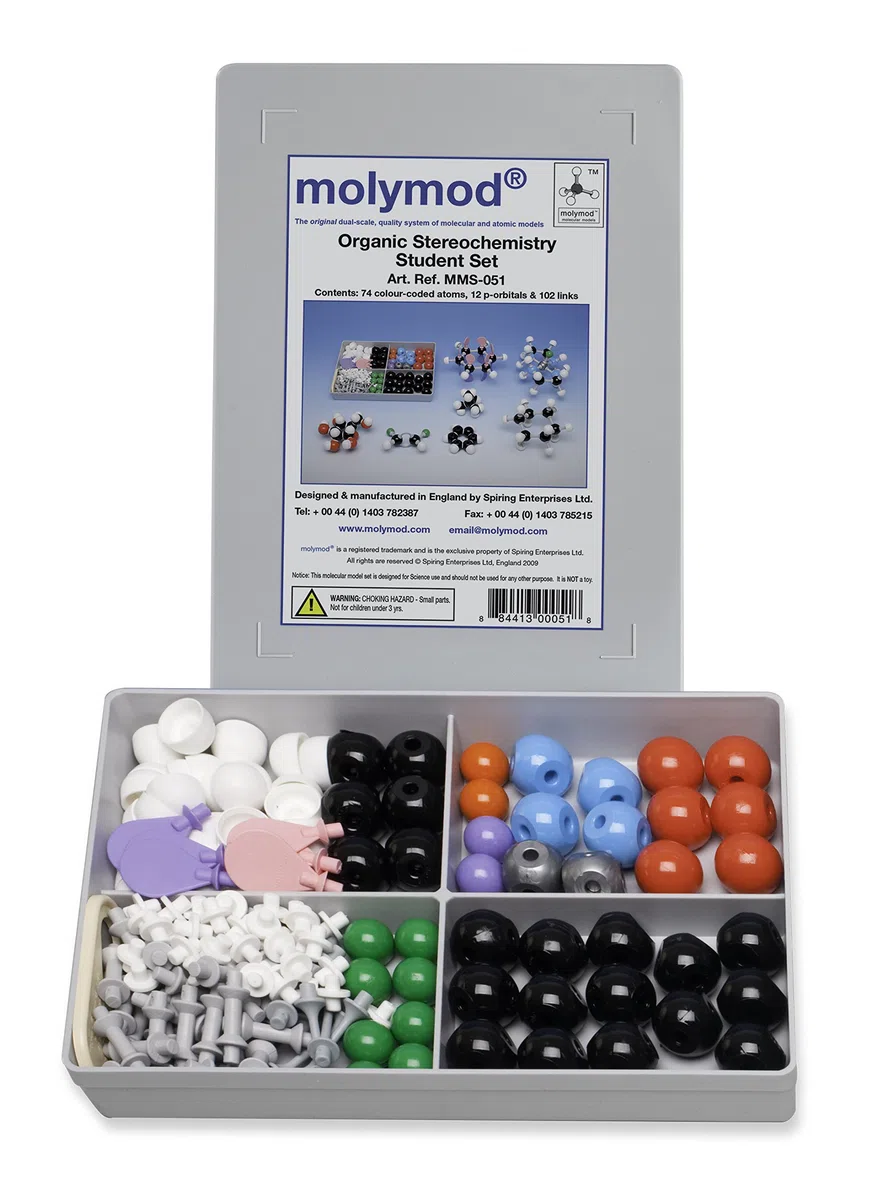 Molymod Set de estudiante de estereoquímica orgánica