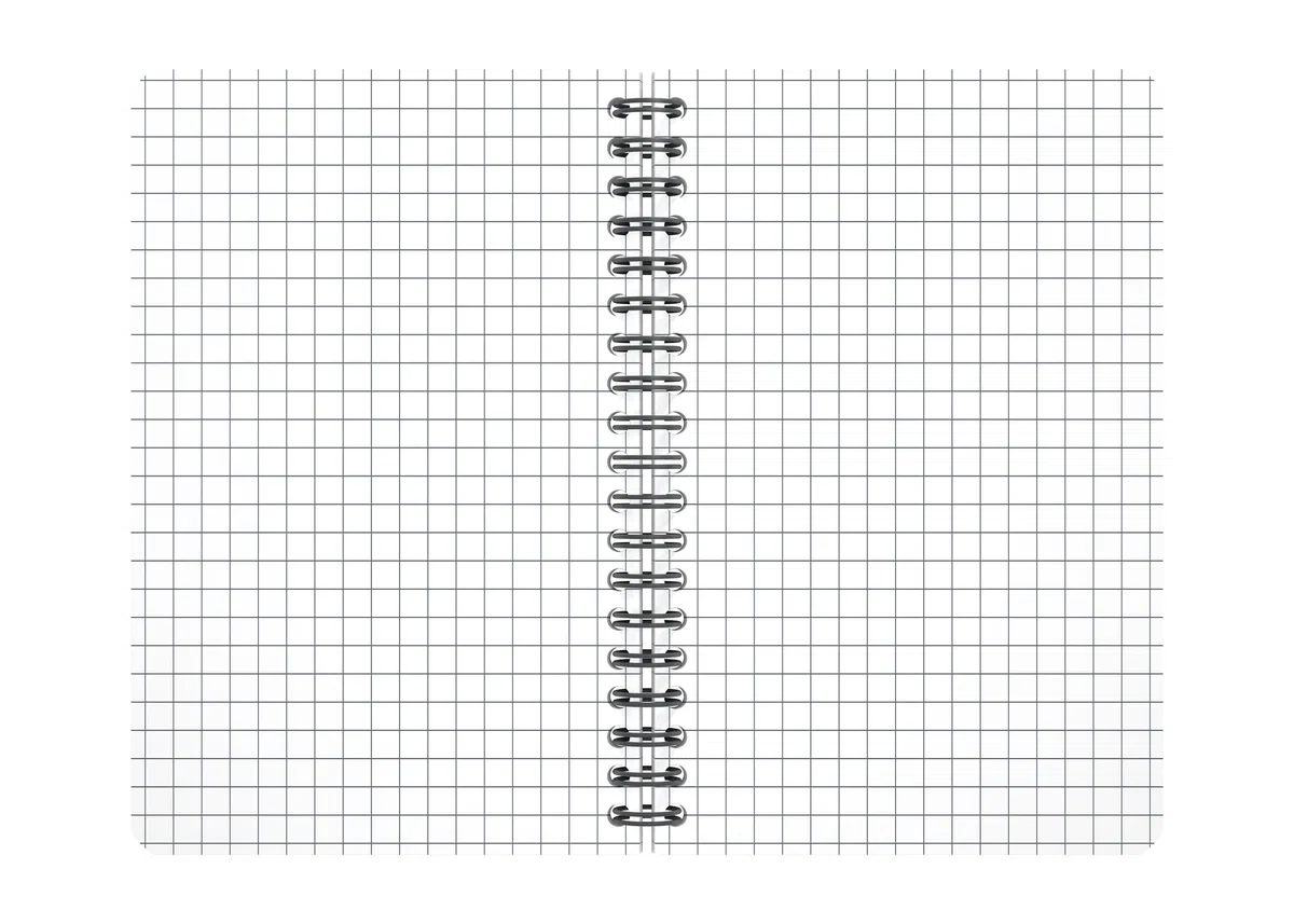 Oxford - Libreta con gusanillo (tapa flexible, 11 x 17 cm, 180 páginas, cuadrícula de 5 x 5 mm, 10 unidades)