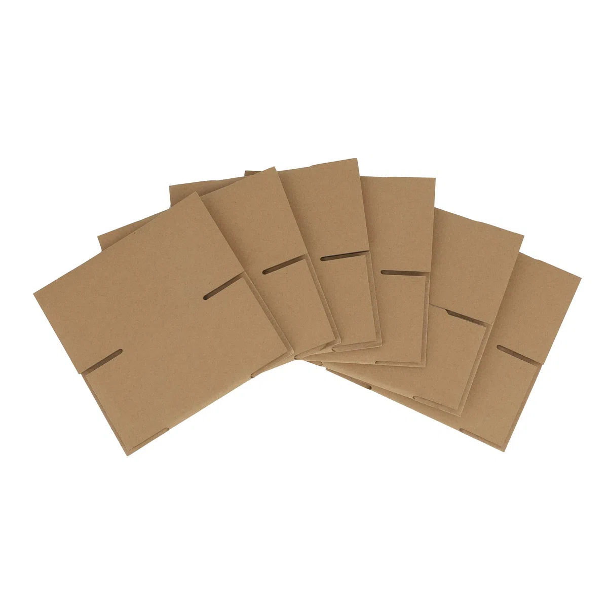 Cajas de envío 4x4x4 paquete de 50, cajas de cartón corrugado Kraft pequeñas para embalaje de correo, marrón