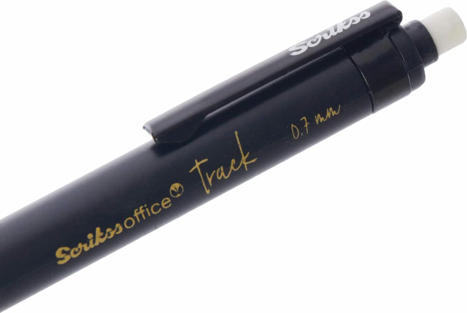 Scrikss Office Track - Portaminas (0,7 mm), color dorado