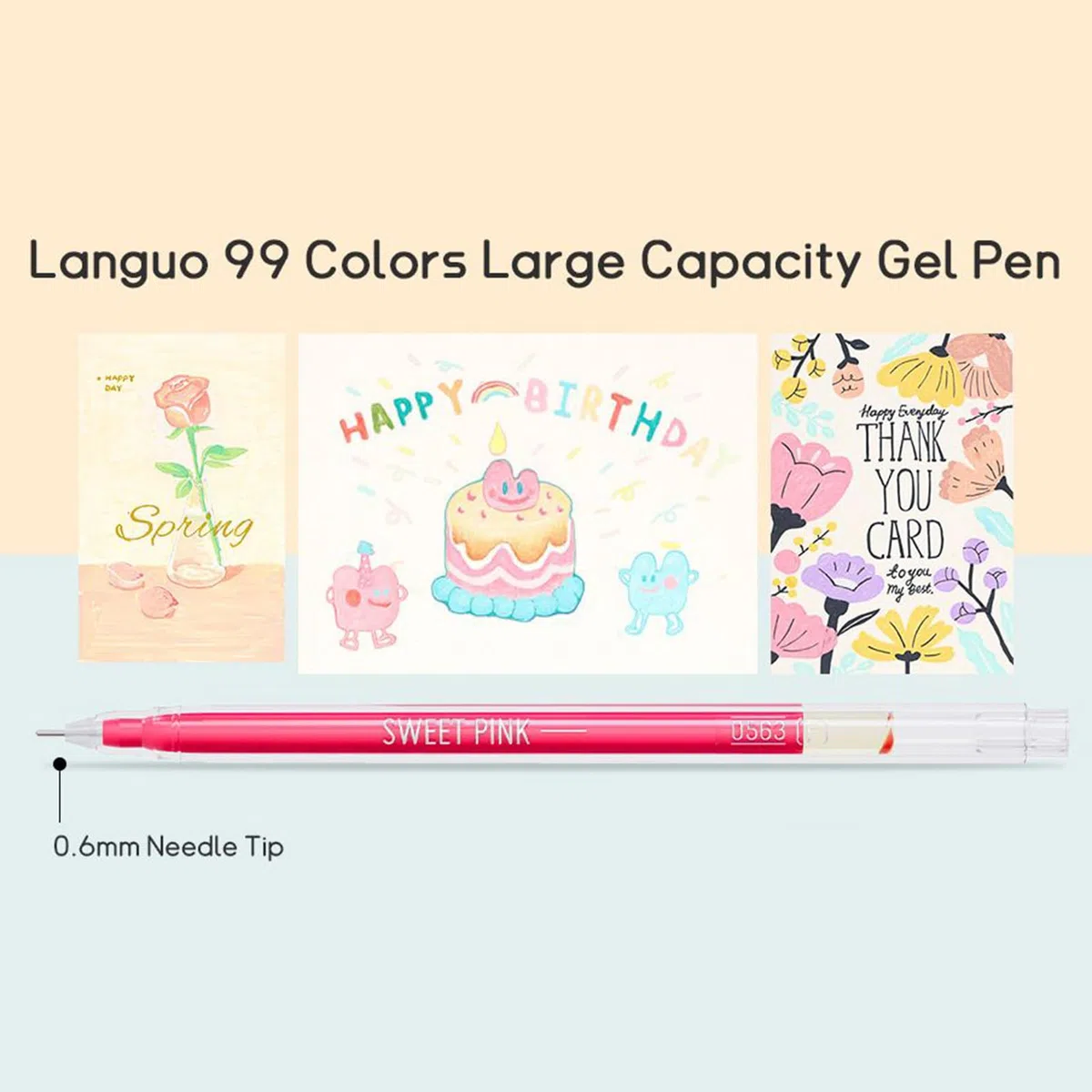 Bolígrafos de gel, secado rápido, punta fina, escritura fluida, bolígrafos de tinta de gel suministros de papelería | Para y adultos, dibujo, scrapbooking, colorear, tarjetas de felicitación