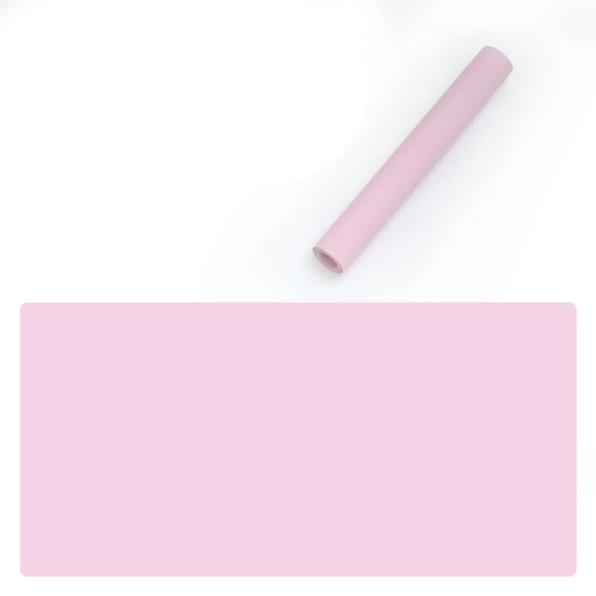 Alfombrilla de ratón grande de piel rosa, impermeable, multifuncional, fácil de limpiar, para laptop, tamaño extendido, 80 x 40 cm, fina, elegante y duradera