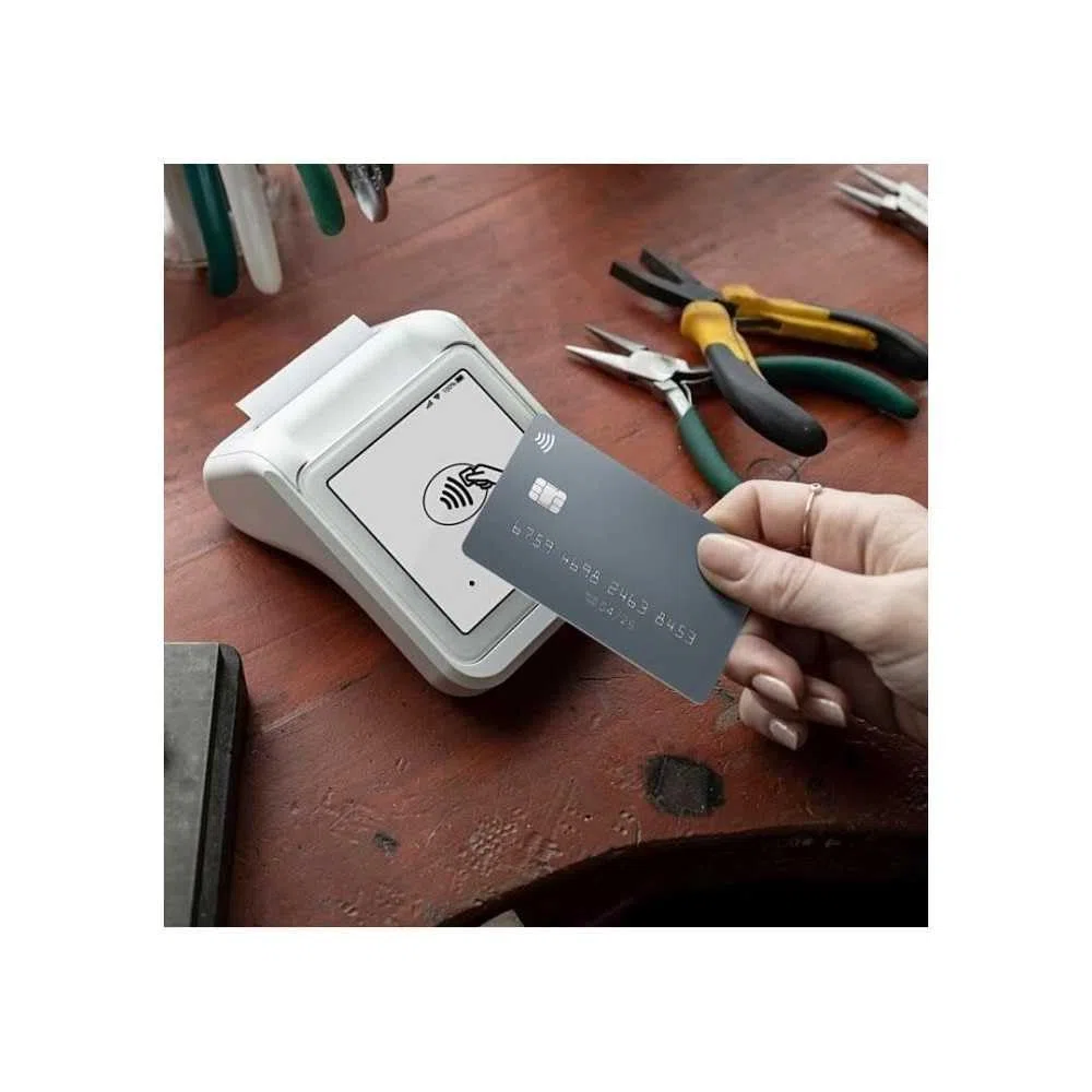SumUp Solo+Printer Datáfono Inteligente Inalámbrico WiFi + 4G con Impresora de Tickets