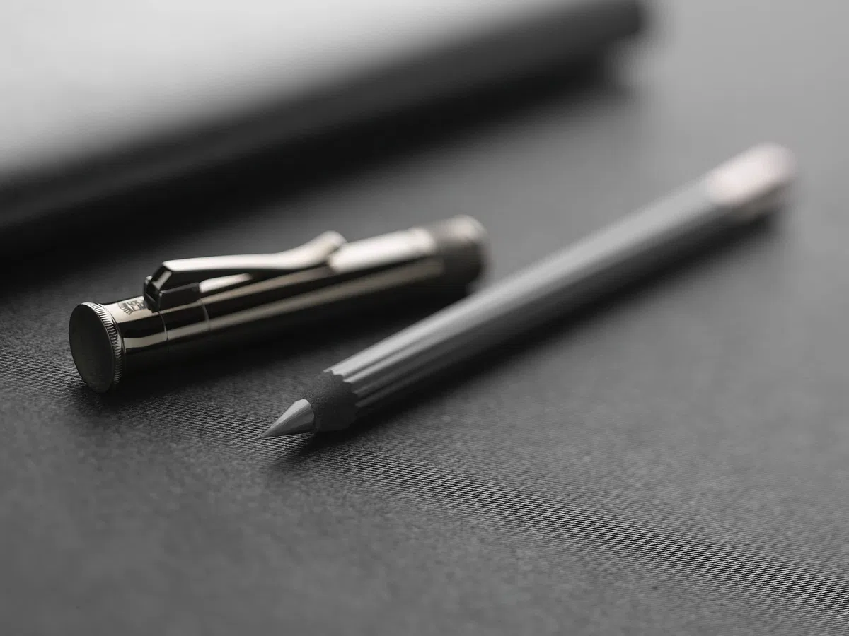 Graf von Faber-Castell 118531 Lápiz Perfecto, “Black Edition”