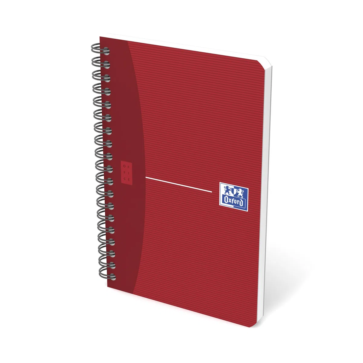 Oxford - Libreta con gusanillo (tapa flexible, 11 x 17 cm, 180 páginas, cuadrícula de 5 x 5 mm, 10 unidades)