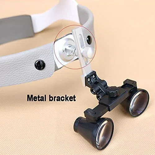 Lupas De Aumento 3.5X Y Lupas Binoculares con Diadema De Cuero Y Linterna Frontal Led para Embarcaciones. Distancia De Trabajo: R 420 Mm Fauay