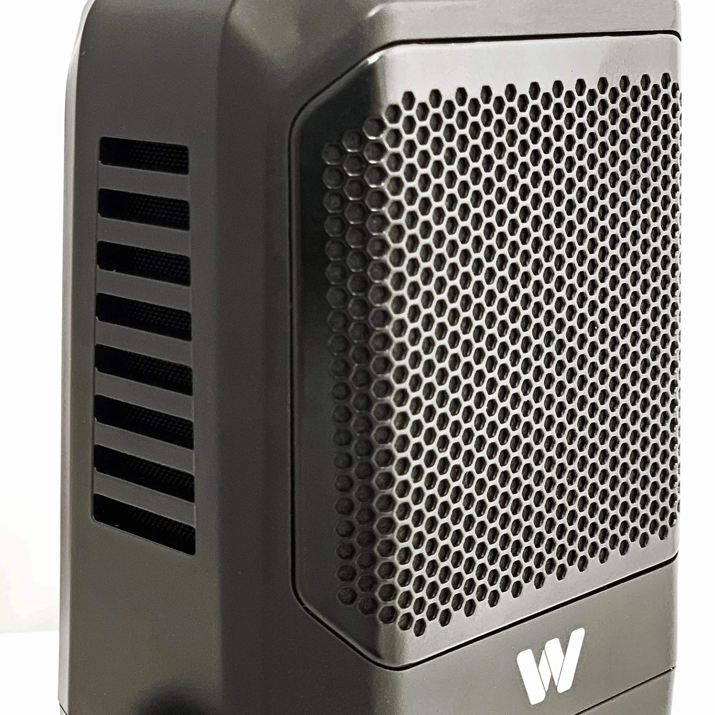 Woxter Mic Studio 100 Pro - Micrófono Profesional de Condensador (cardioide y omnidireccional, 3.5mm, tecnología vertigain, Compatible con Youtube, Skype, Twitch), Color Negro