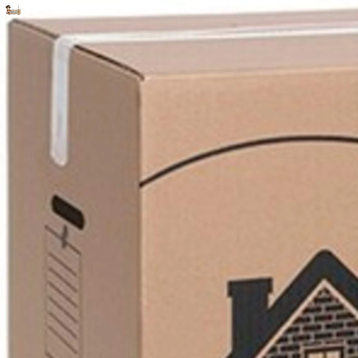 BricoLoco Lote 10 Cajas de cartón para almacenaje, mudanza, embalaje, ropa, envíos paquetes, archivo, ordenación. Multiusos. Tamaño grande 80x40x40 cms. Con asas.