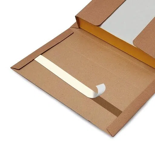 Blasetti Caja para Envío de Libros - Book Box M, embalaje en cartón microondulado color avana, paquete de 20 unidades, ideal para enviar libros en formato B5