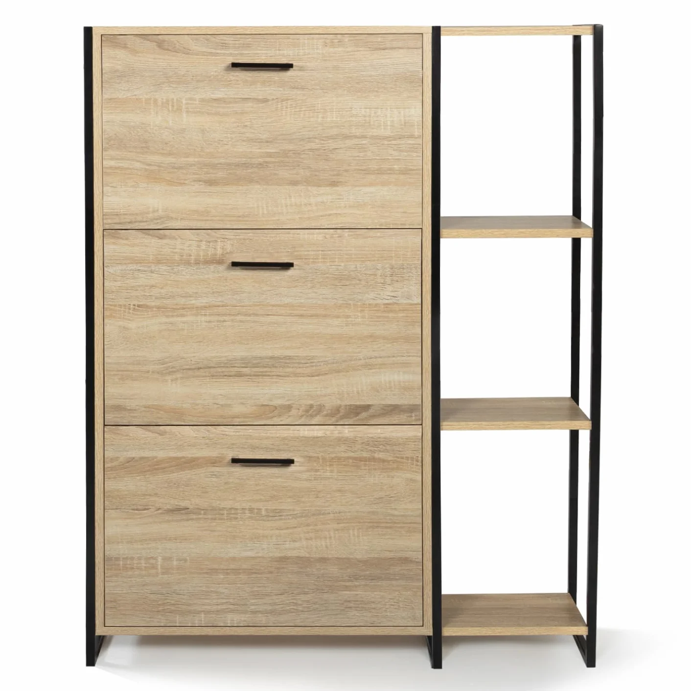 Mueble para zapatos industrial 18 pares 3 puertas con estante