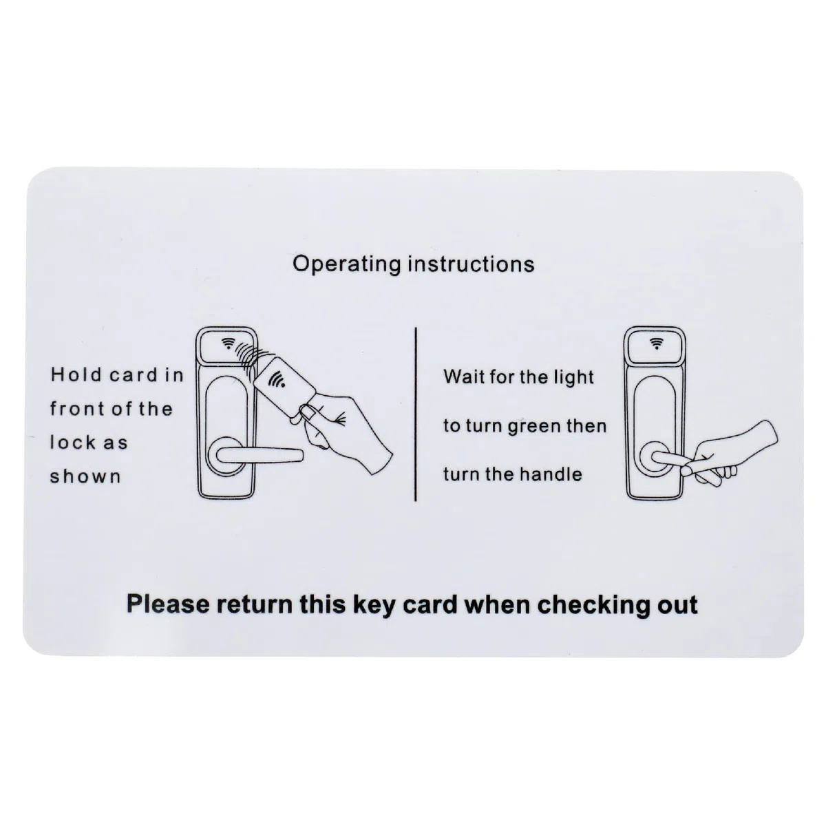 MIFARE Classic 1K Hotel Key Card, RFID Motel Key Card con sobres, manga Welcome Enjoy Your Stay (200 tarjetas, 50 fundas para regalo)