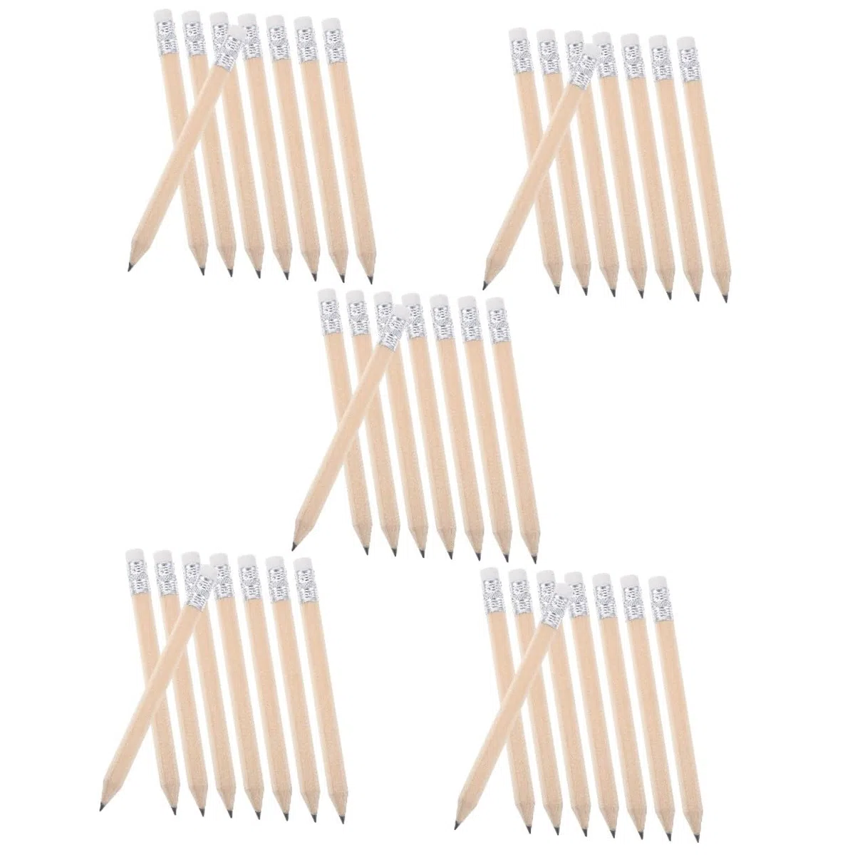 DOITOOL 250 Piezas Lápices de Golf de Madera con Lápices Convenientes para Estudiantes Dibujo Escritura y Oficina Diseño Ergonómico sin Tinta Compactos y para Diario