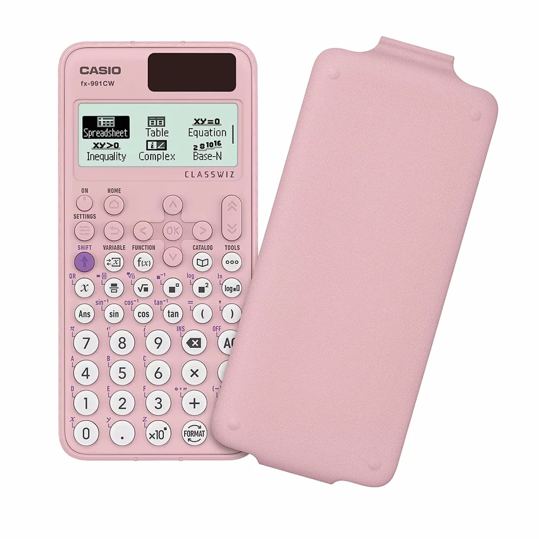 Casio ClassWiz Calculadoras científicas estándar FX-991CW-PK-W-DT