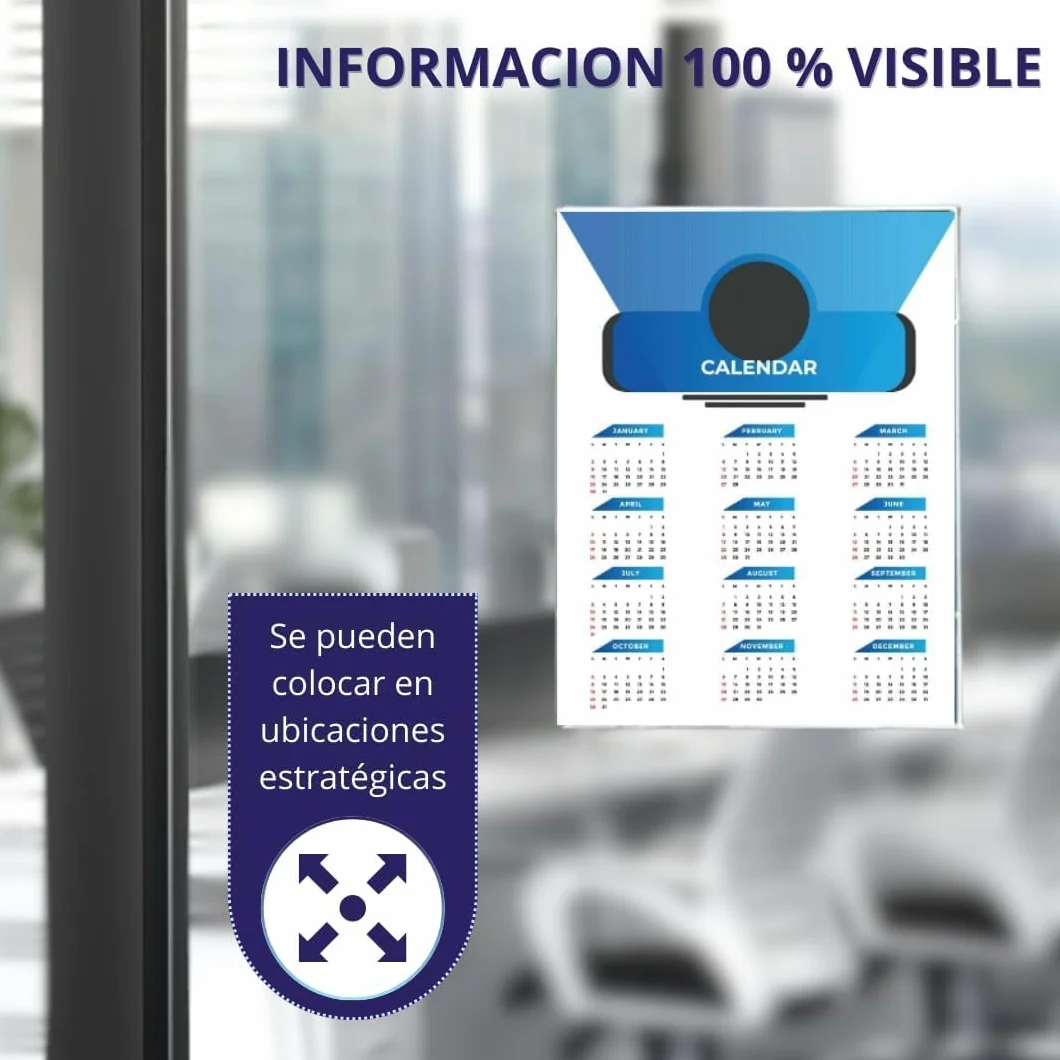 GOYAPRINT Soporte de Pared A4 Adhesivo para Carteles Expositor de Pared