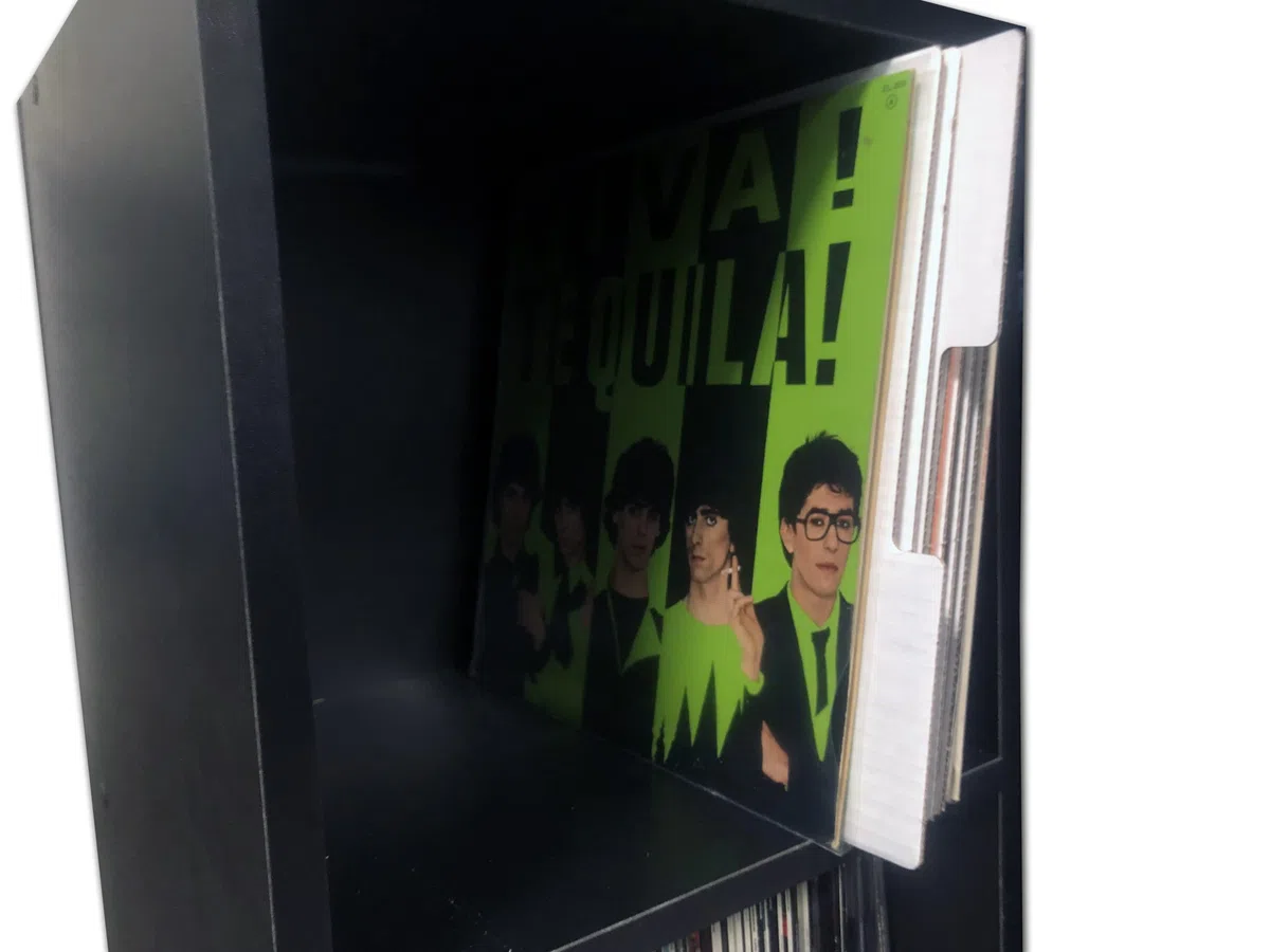 50 Divisores Básicos de Cartón Hueco para Discos de Vinilo LP - Ref.1840 | Organización eficiente y económica. Perfectos para clasificar tu colección de forma clara, ordenada y fácil de identificar.
