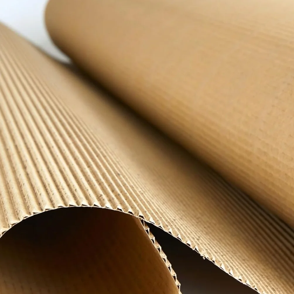 Rollo Cartón Corrugado 90 cm x 25 m – Protector para Embalaje, Mudanzas y Pintura