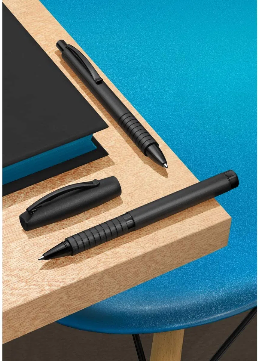 FABER-CASTELL 148437 - Roller Essentio, aluminio negro, 1 roller