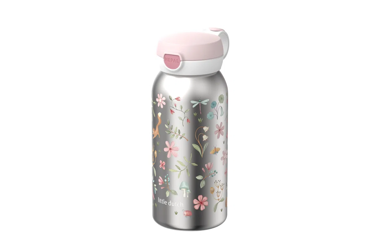 Mepal - Botella Térmica con Tapa Abatible Campus - La Tapa Abre con un Solo Clic - Mantiene las Bebidas a la Temperatura Adecuada - Adecuada Para Bebidas Carbonatadas - 500 ml - Fairy Wonders