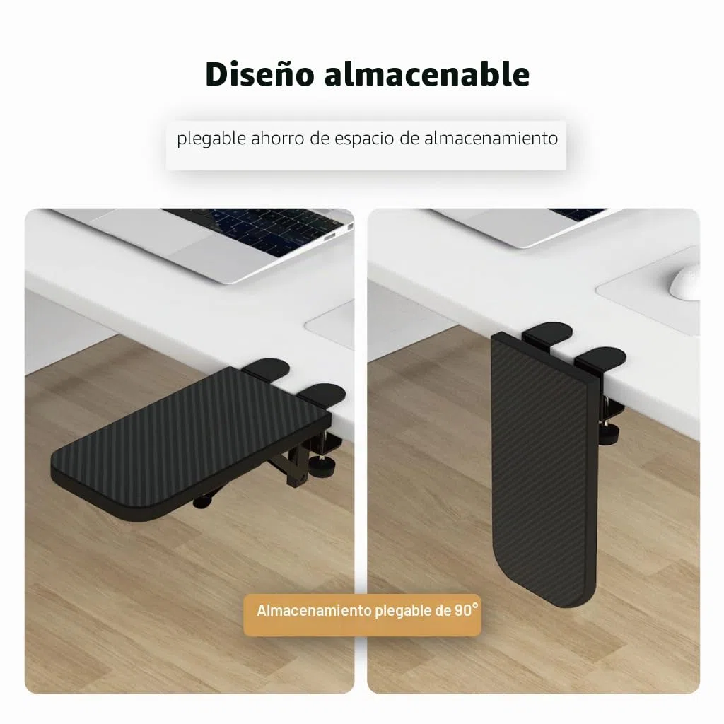 Reposabrazos de escritorio Reposabrazos Soporte de codo Reposabrazos Plegable Extensor de escritorio Reposabrazos para codo y soporte de brazo Teclado Reposabrazos Reposabrazos de muñeca