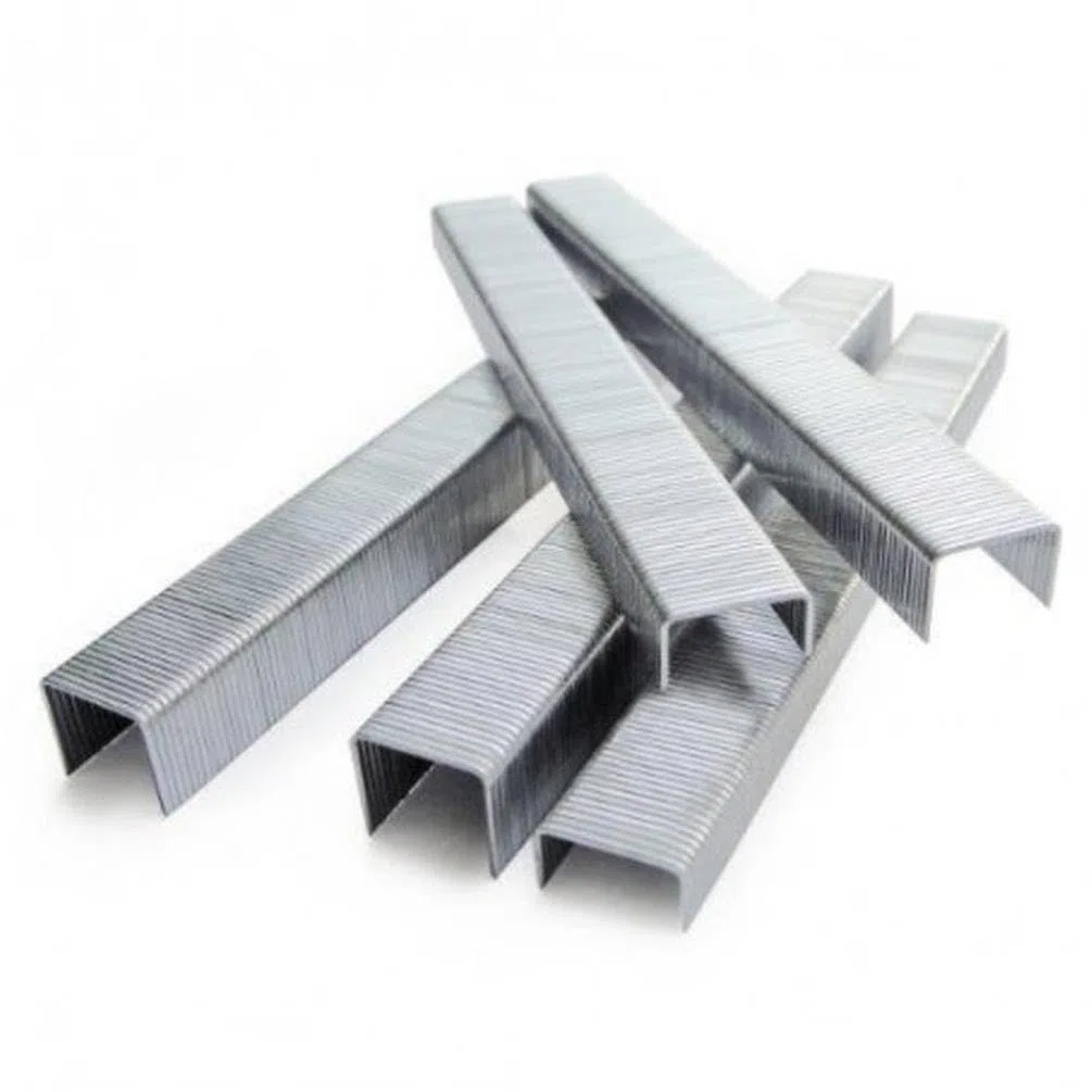 D-Work 10.000 Grapas galvanizadas Ad-04-12.3x4x0.58x1.02 mm
