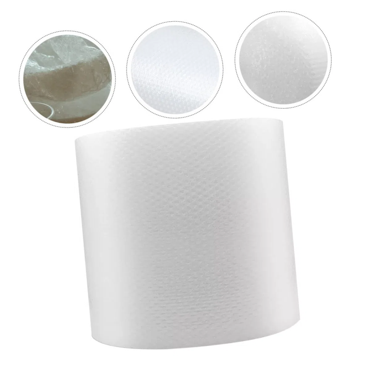 SEWACC Película De Burbujas Transparente 25 Cm x 33 M, Rollo De Embalaje Amortiguador Antichoque, Material De Embalaje Para Envíos y Mudanzas, Suministro Práctico Para Protección De Objetos Frágiles