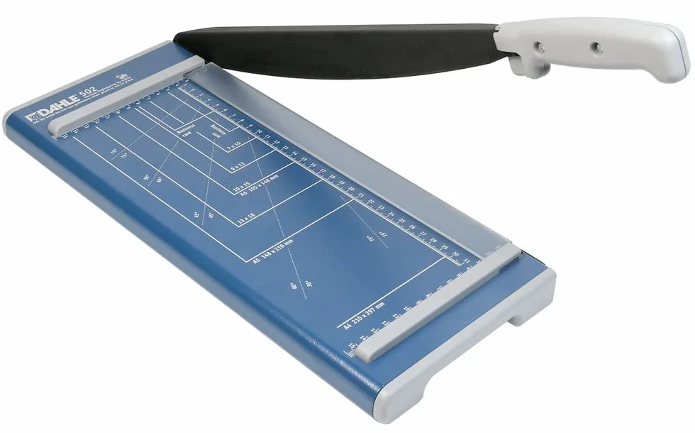 Dahle 502 - Cortador de palancas (175 x 420 mm, 320 mm, 0,8 mm, 8 hojas, 6 hojas)