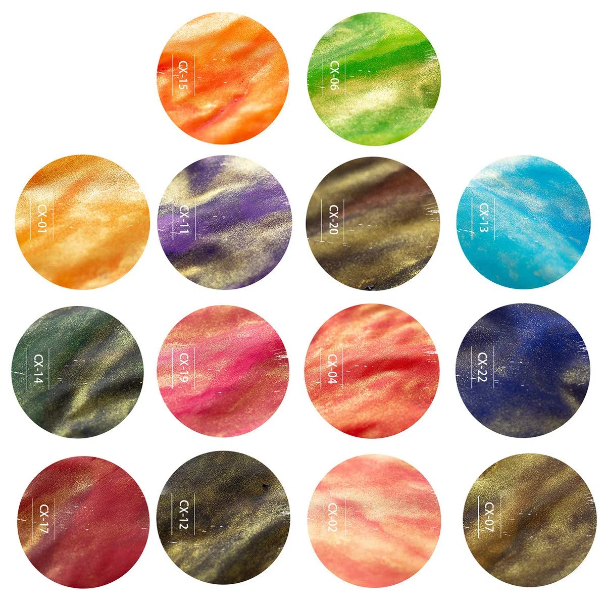 AXEARTE Juego de bolígrafos de caligrafía de cristal, 18 piezas de 14 tintas de colores, soporte para bolígrafos, taza de limpieza, 2 bolígrafos de cristal para arte, escritura, dibujo, firmas, regalo