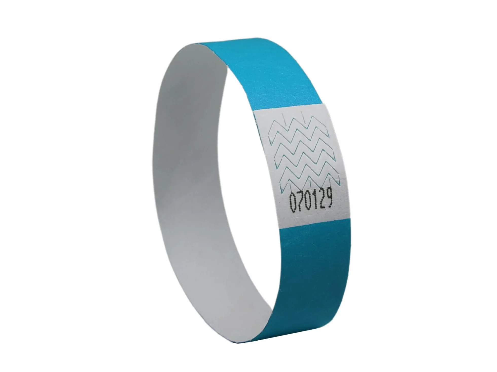 Avery España Pulseras de identificación Tyvek® resistentes al desgarro azul fluorescente 500 piezas