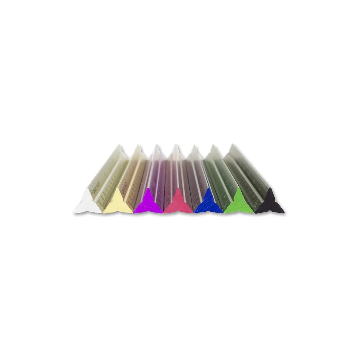 Alumicolor Aluminum Architect - Báscula métrica de bolsillo, 15 cm, color dorado