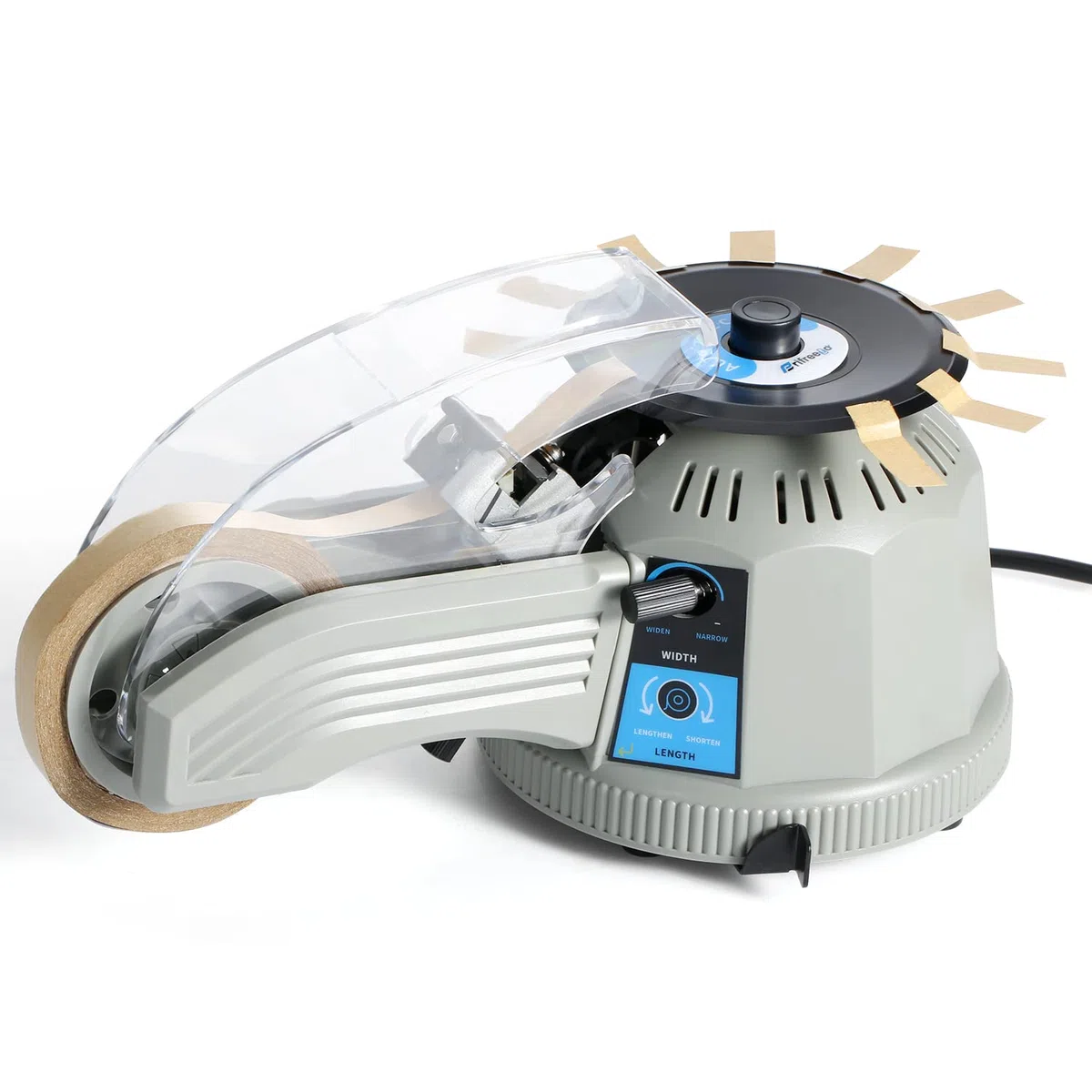 Dispensador automático de cinta giratoria, 13-60 mm de largo, 3-25 mm de ancho, suministros escolares de oficina para cinta escocesa, cinta de doble cara, cinta de alta temperatura