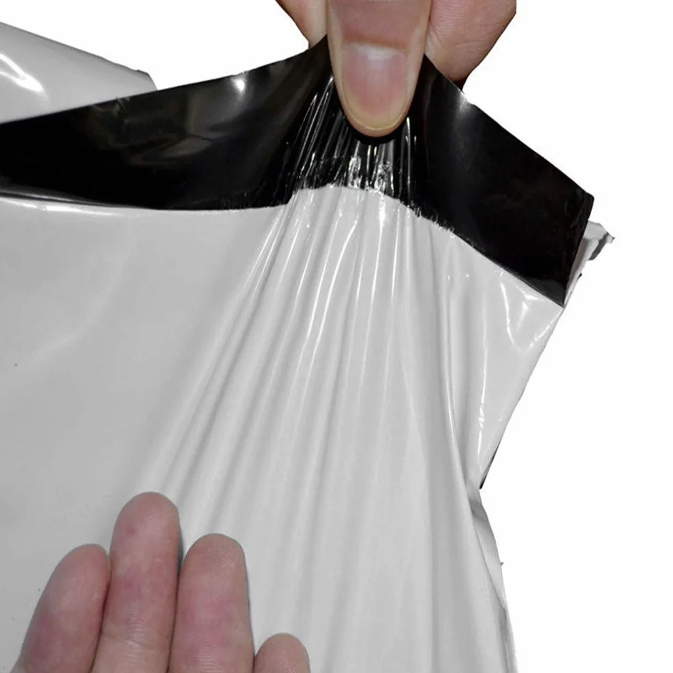 Sobre de plástico de expedición, sobre de envío de plástico, paquete de 100 bolsas de plástico, bolsas de embalaje autoadhesivas, (229 mm x 305 mm/9 x 12 pulgadas)