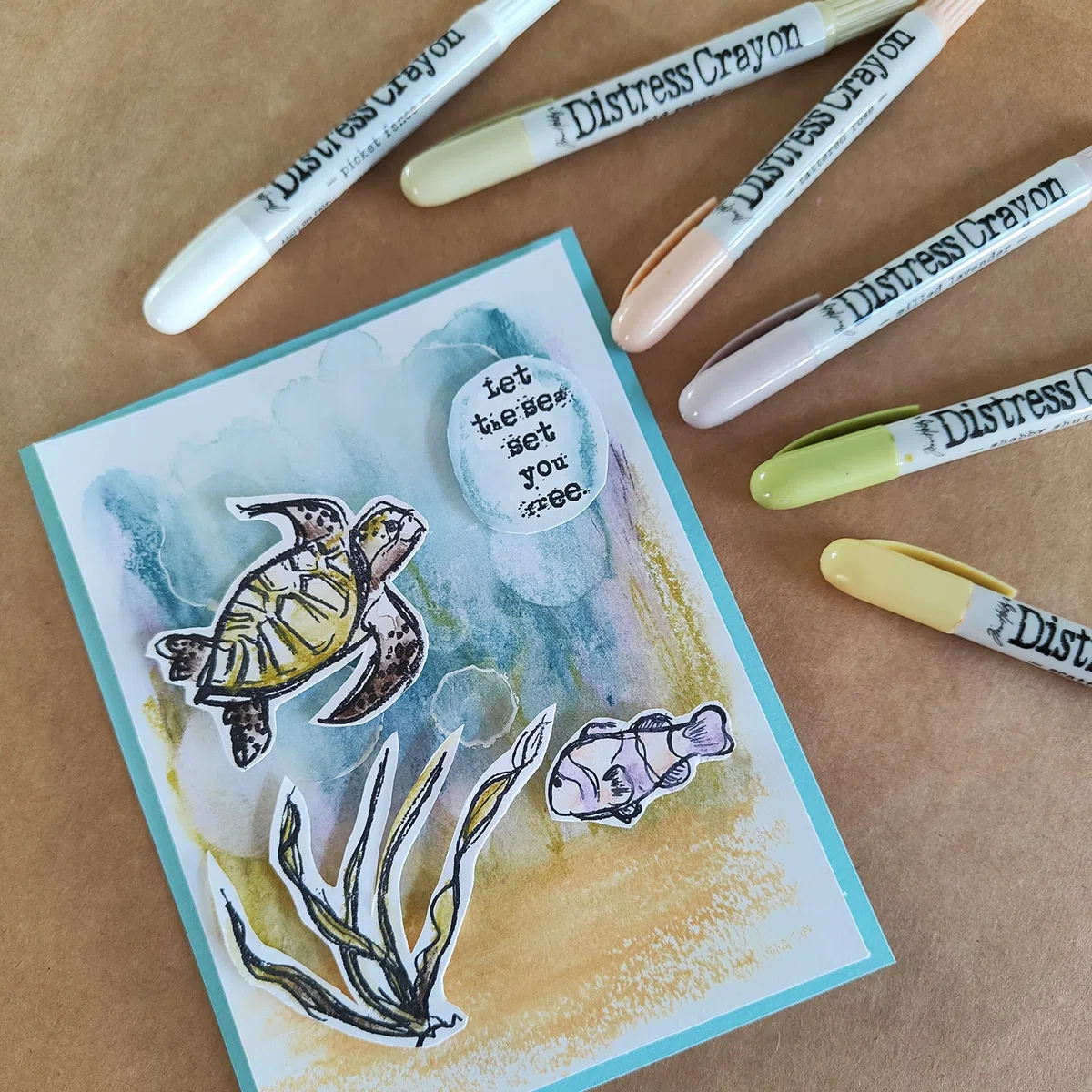 Ranger RGRTDBK.51787 Tim Holtz Distress Crayon Set, Multi-Colour, 8.89 x 14.6 1.27 cm