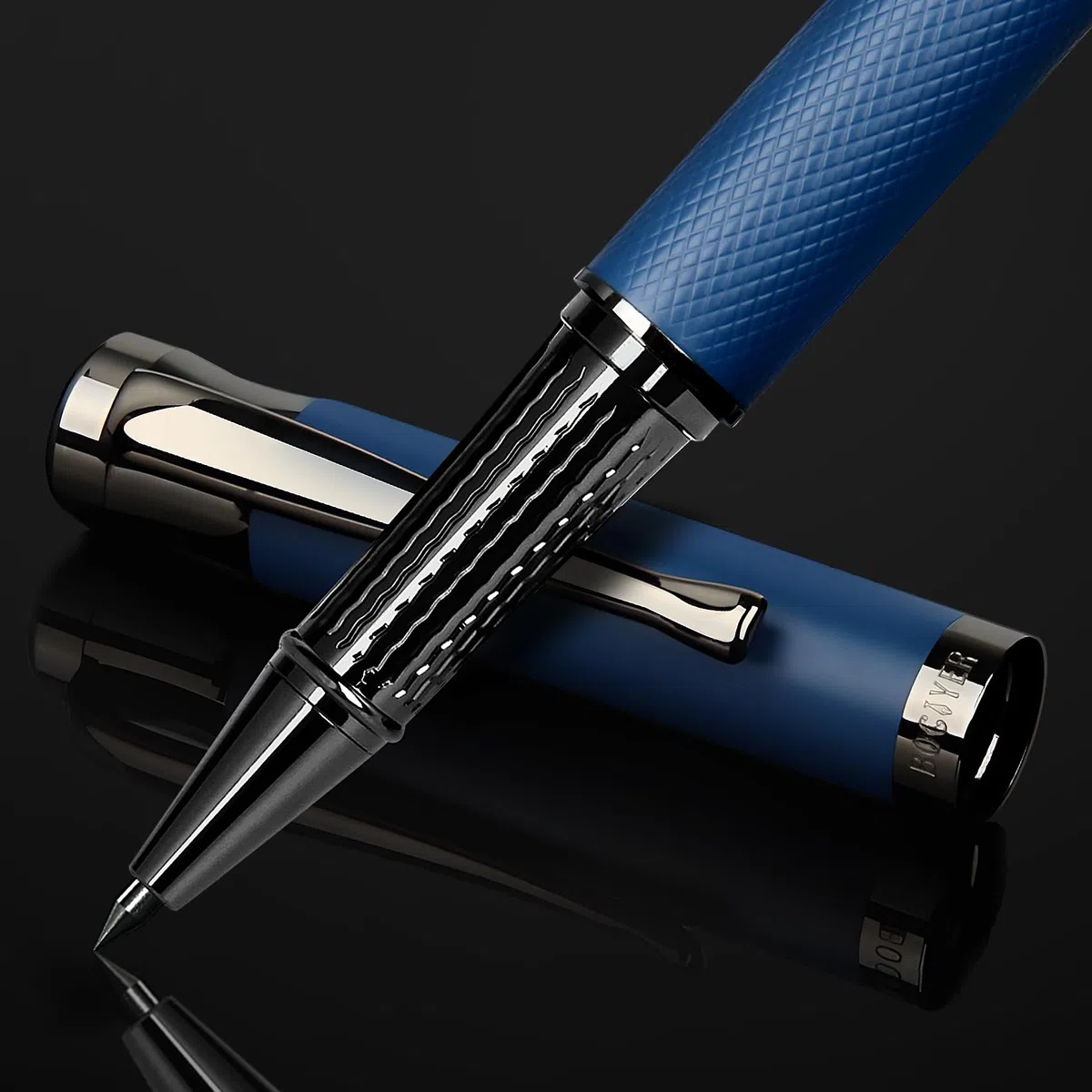 Bolígrafos de tinta líquida, bolígrafos de punta fina, bolígrafos de escritura para diario y suministros de oficina, caja de regalo elegante para el día del padre o día de la madre y otros