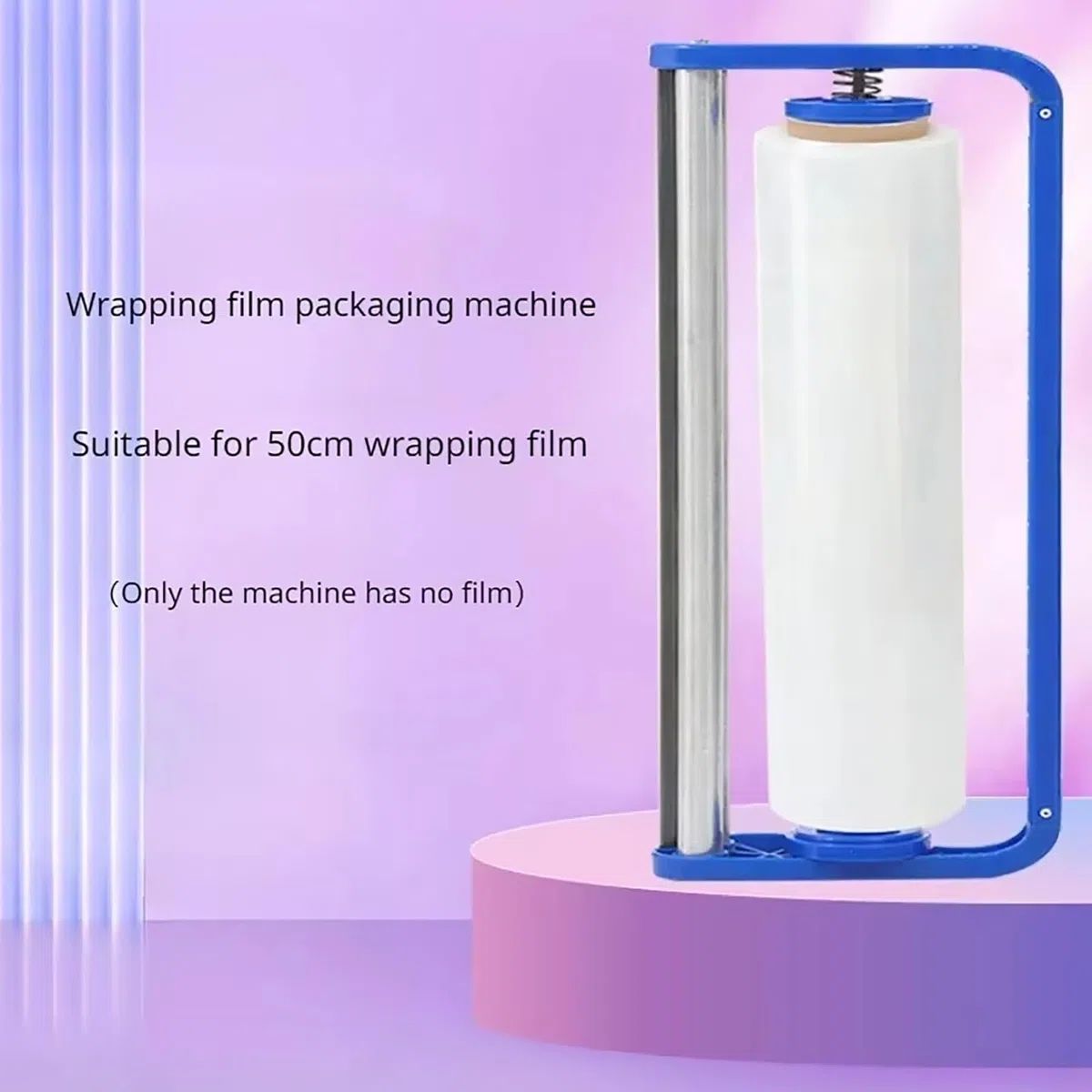 Máquina De Embalaje con Film Estirable, Dispensador De Film Estirable para Film Estirable De 50 Cm, Máquina De Embalaje con Film Estirable para Envasado De Alimentos En Supermercados