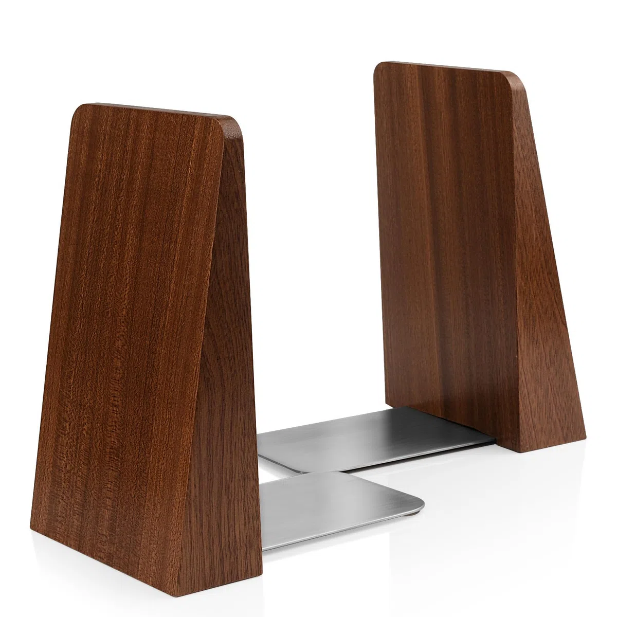 Sujetalibros De Madera Hechos a Mano para sostener Libros, Sujetalibros Estanteria Grandes y Resistentes para Estantes, Extremo Decorativo Sujeta para Libros