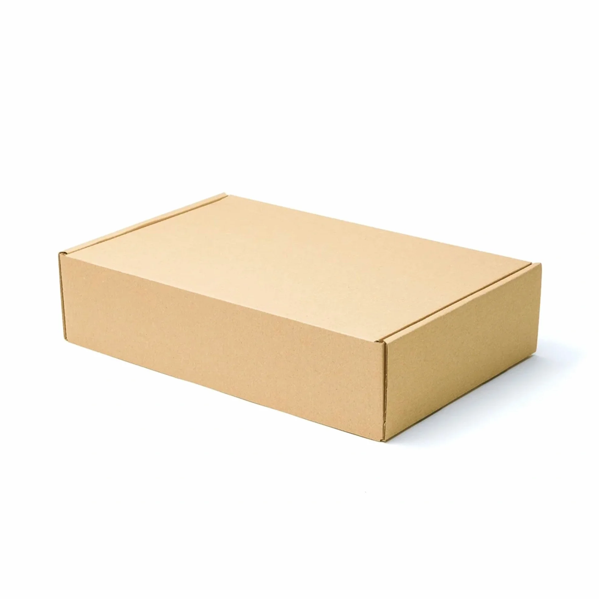 Cajas de envío plegables cartón craft 400 x 300 x 70 mm Multipack 20