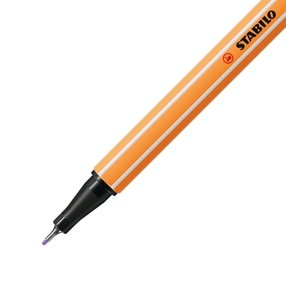 STABILO - Rotulador punta fina - point 88 - Estuche ARTY de 24-24 colores