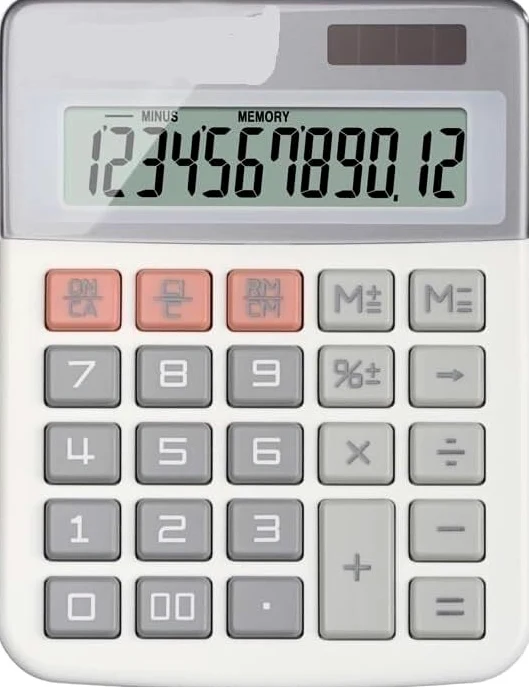 calculadora, Calculadora De Oficina Computadora Escritorio Negocios Financieros Portátil Y Duradera
