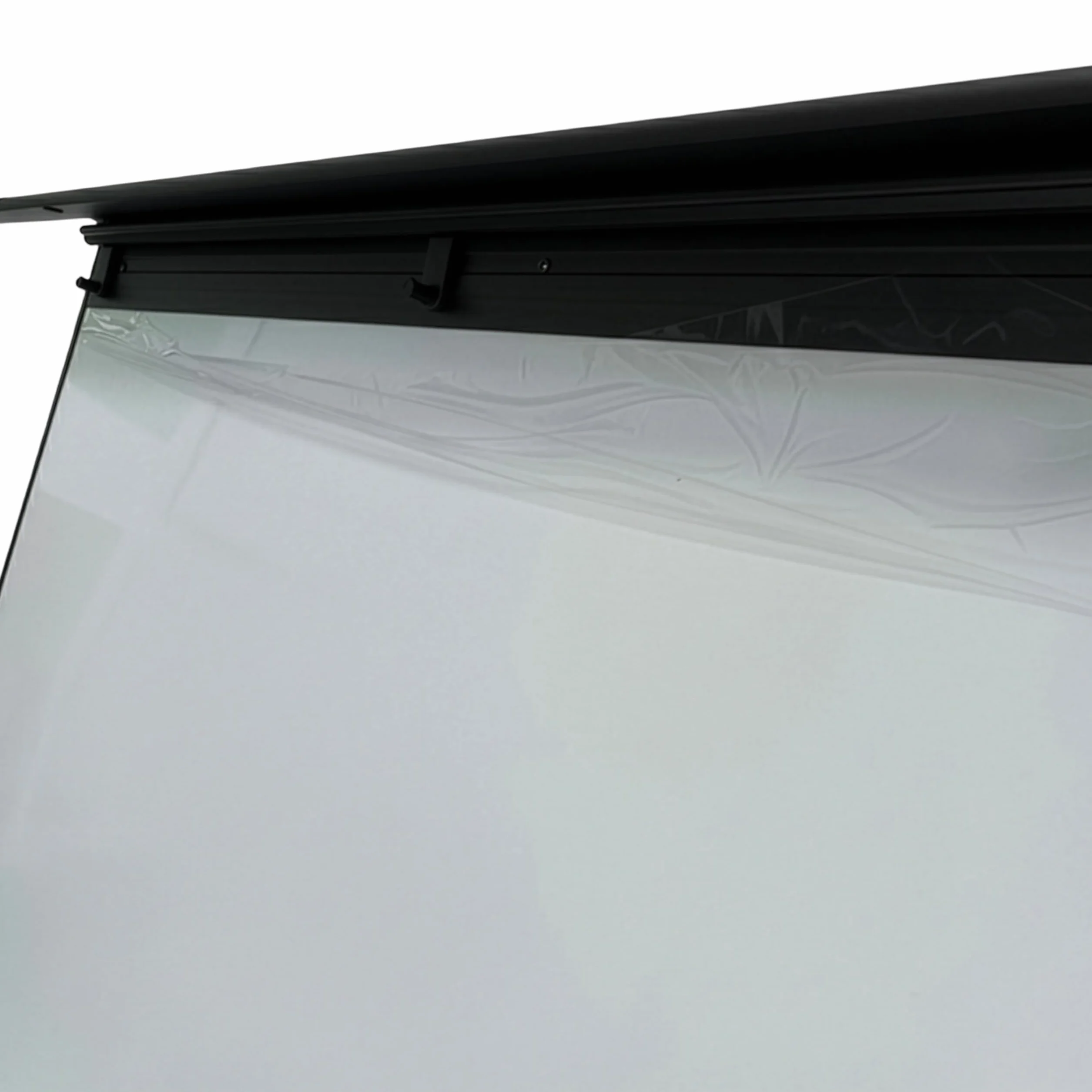 Pizarra Blanca Relaxdays, magnética, Regulable, trípode, Soporte para marcadores, Aluminio, HB: 100 x 70 cm, Negra