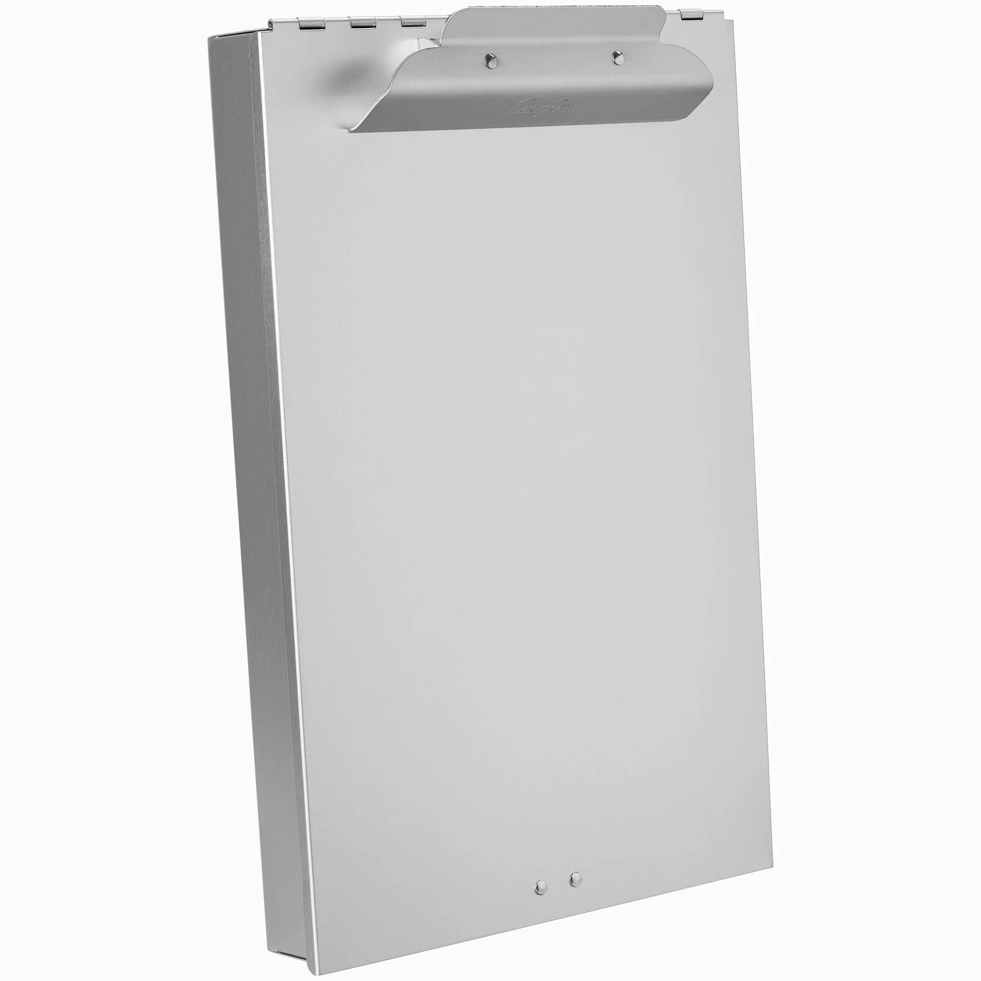 Saunders 21017 CruiserMate - Portapapeles con forma de caja (23 x 34,5 cm, 2 compartimentos), color plateado