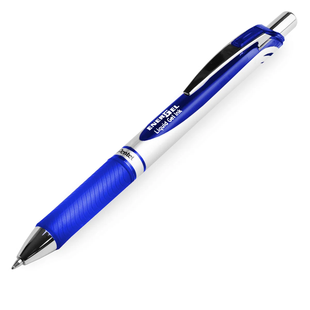 Pentel EnerGel XM BL77 - Bolígrafo retráctil de gel (0,7 mm, 54 % reciclado, 1 unidad por color, 20 unidades)