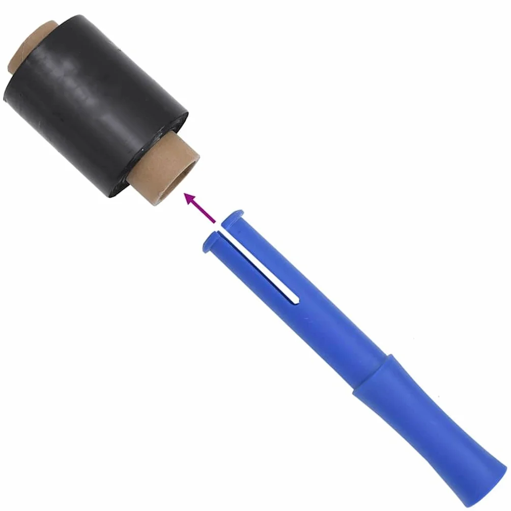 Genérico Film Estirable 50 pcs Negra 23 µm 10 cm x 150 m,Material de Oficina,Accesorios para envíos,Materiales de embalaje-4104884