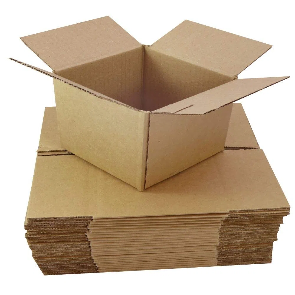 TotalPack Cajas de cartón de regalo postal de una sola pared, duraderas y perfectas para cualquier negocio en línea. Fuerte para embalaje, envío y almacenamiento (50,5 x 22,8 x 12,7 cm)