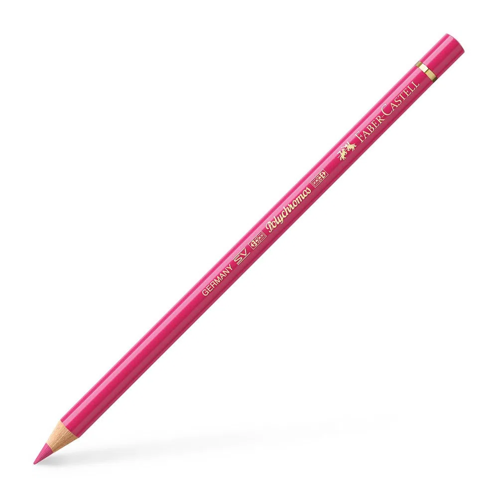 Faber-Castell Lápices de colores Polychromos 124 Rosa (6 Unidades)