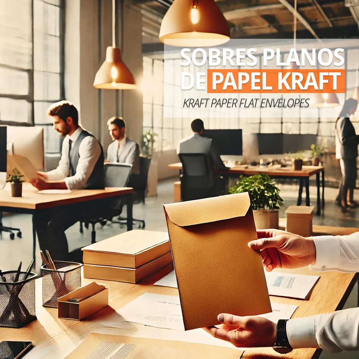 Sobres de Papel Kraft, Sobres para Documentos, Regalos, Invitaciones Boda y Envíos, Bolsas de Papel Resistentes, Versátiles para Todas las Ocasiones, Folio Prolongado - Ofituria (250x353, 50 uds)