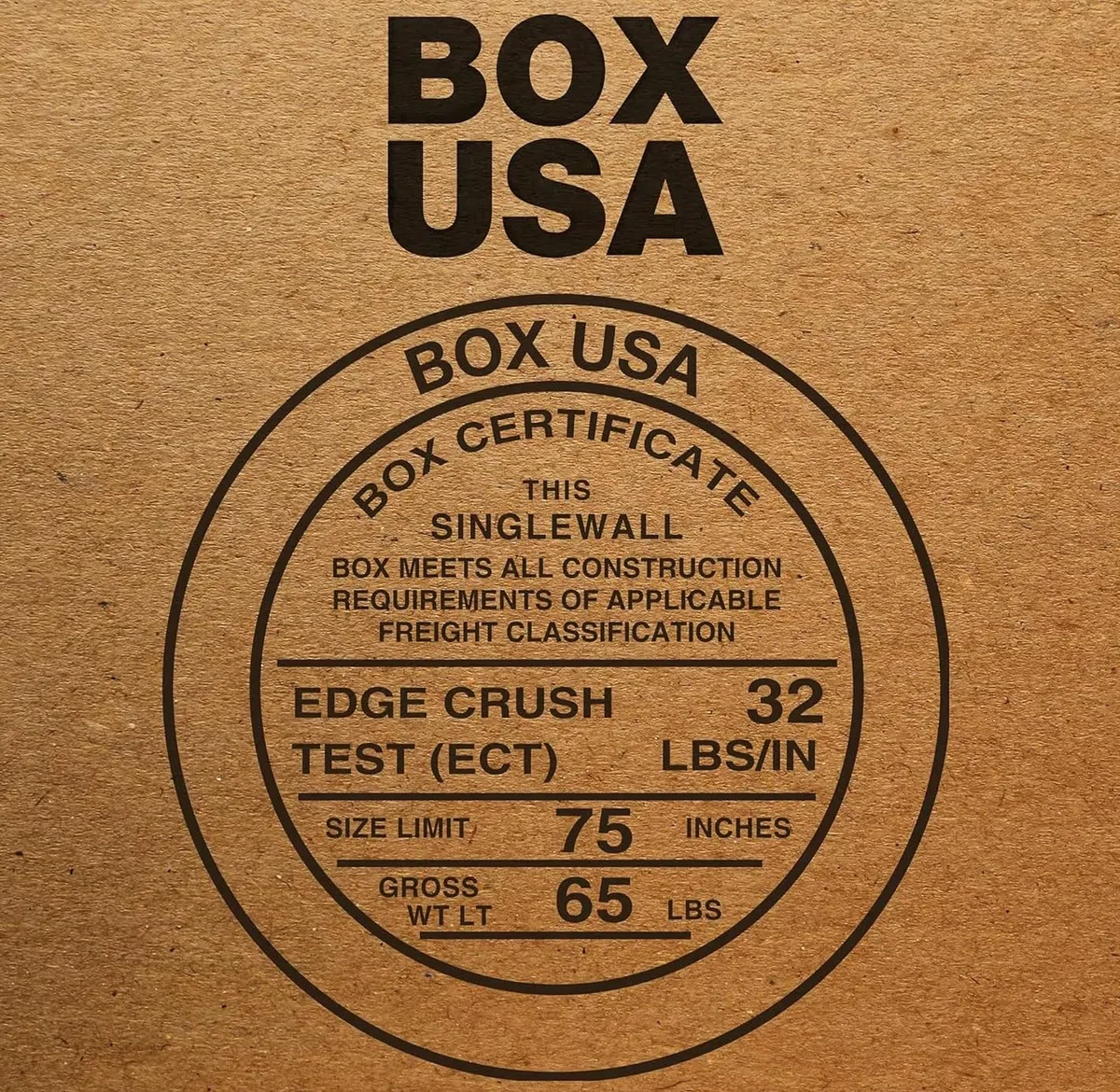 Aviditi 1074 - Caja de cartón corrugado (25 unidades, 25 x 18 x 10 cm), diseño de Kraft, para envío, embalaje y mudanza)