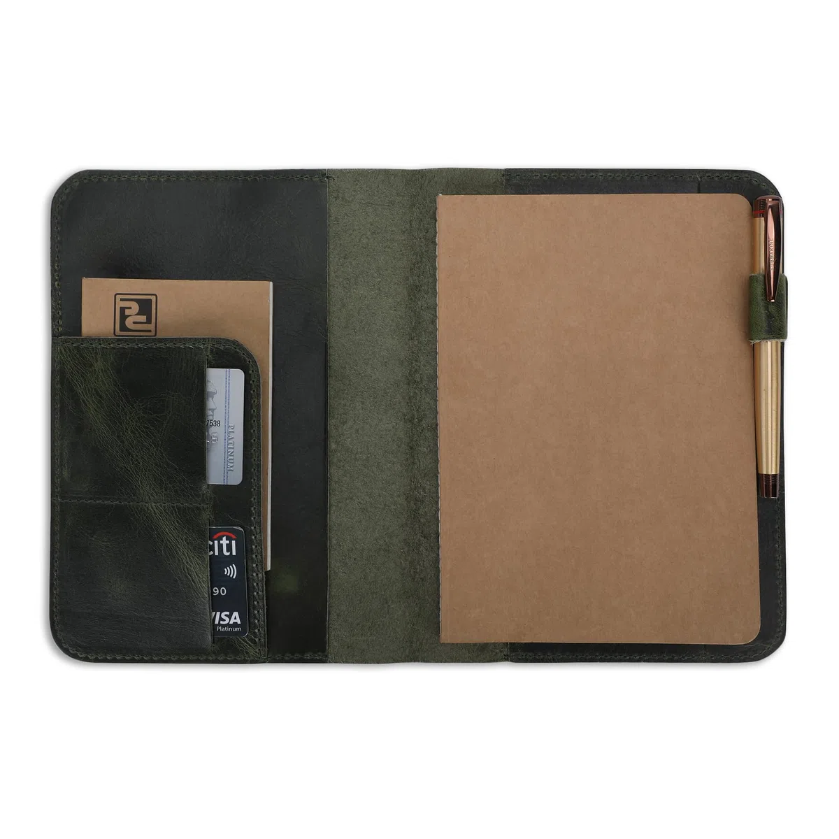 Funda de diario de cuero de 5.75 x 8.25 pulgadas, tamaño A5 mediana recargable, cuaderno de viaje encuadernado en cuero hecho a mano para escritores y viajeros, funda de cuero vintage,