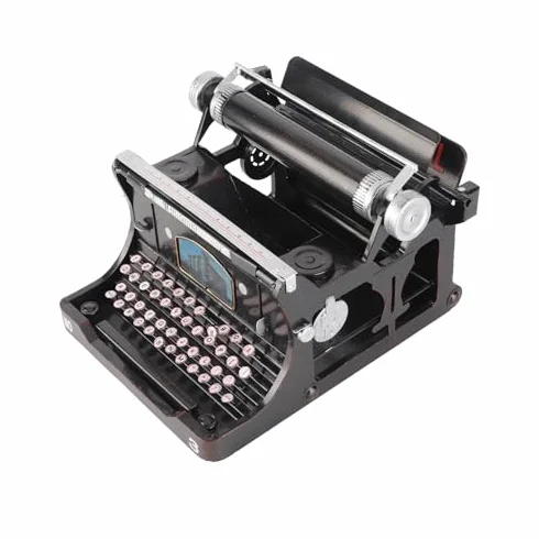 Modelo de Máquina de Escribir Antiguo
