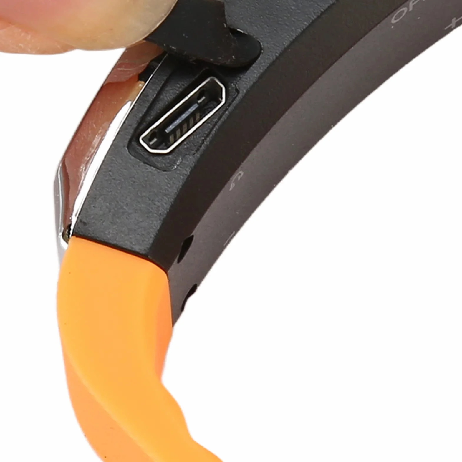 Reloj Grabador Activado por Voz con Reducción de Ruido, 20 Horas de Grabación, 720 Días de Batería, Naranja