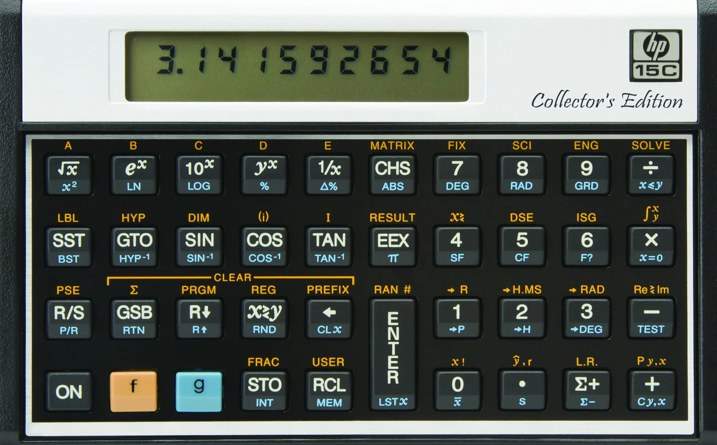 HP 15C Scientific Calculator - Collector's Edition